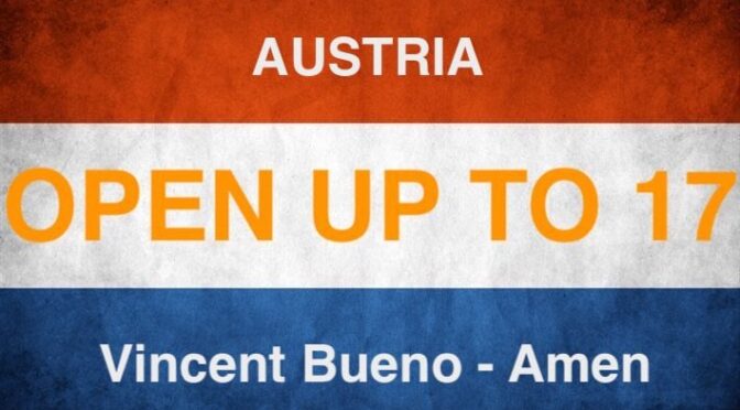 OPEN UP – to position 17 of the 2021 Eurovision entries