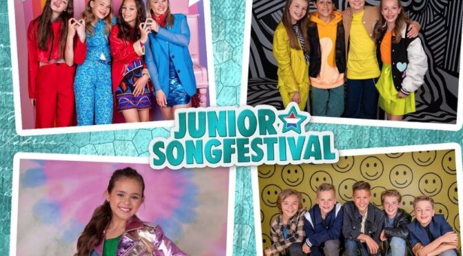 The Netherlands: Song titles and snippets released for Junior Songfestival 2022