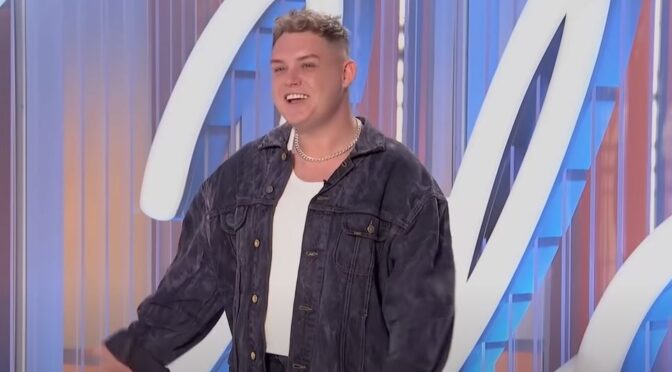 Michael Rice impresses judges on American Idol with his version of ‘Because Of You’