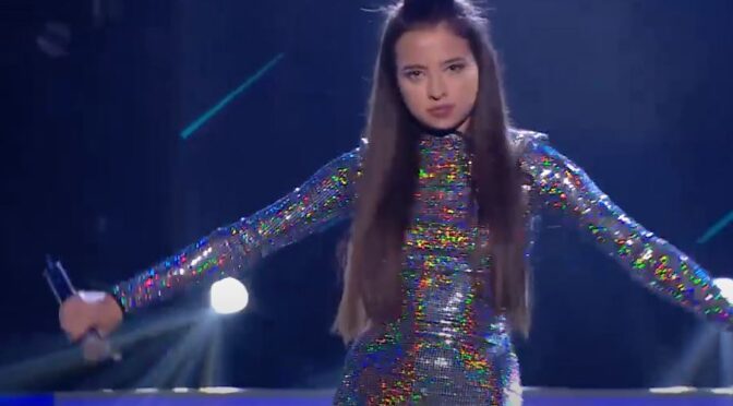 Watch: Kristiana Veshaj and her performance on ‘Next ne Vizion Plus’ in Albania