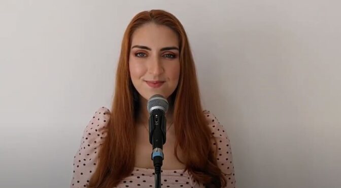 Jessica Spiteri and her cover of ‘Voy A Quedarme / I’ll Stay’ by Blas Cantó