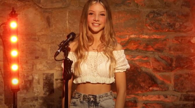 Anna Kearney and her beautiful cover of ‘Tattooed Heart’ by Ariana Grande