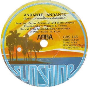 WRONG INFORMATION ON ABBA’S ANDANTE ANDANTE