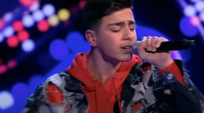 Erik Antonyan impresses on The Voice Kids Russia