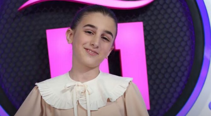 Mariam Bigvava to represent Georgia at the 2022 Junior Eurovision Song Contest