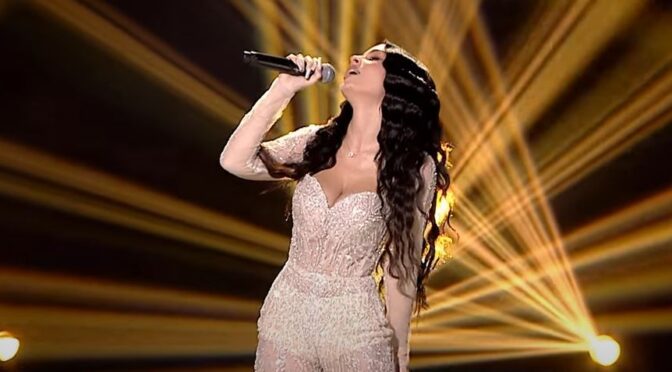 Inis Neziri and her beautiful ‘Melodi’ from Kënga Magjike 2022