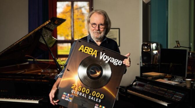 ABBA VOYAGE – 2 500 000 SALES GLOBALLY