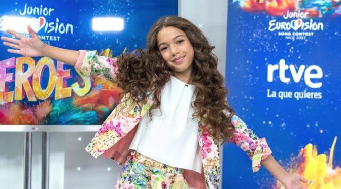 Sandra Valero will sing ‘LOVIU’ for Spain at the 2023 Junior Eurovision