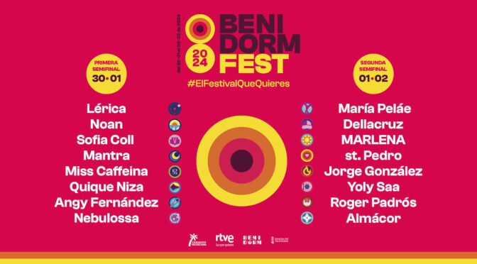 Benidorm Fest 2024 – Semi-final 2 Song Review