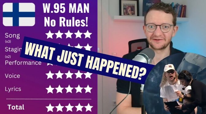 EUROVISION HISTORIES RATE THE 2024 FINNISH EUROVISION ENTRY