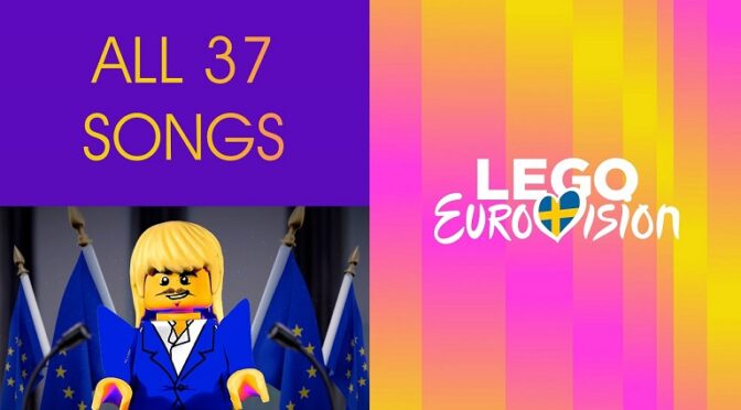 ALL 37 SONGS – LEGO EUROVISION 2024