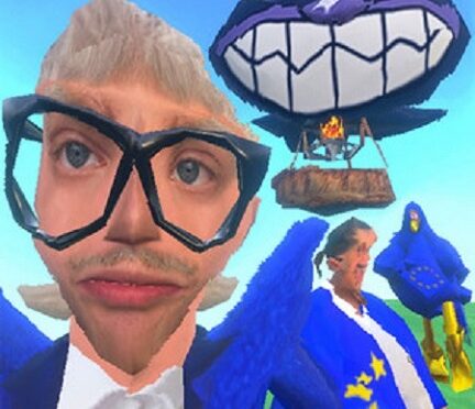 EUROPAPA IS NOW FLYING IN A LUCHTBALLON