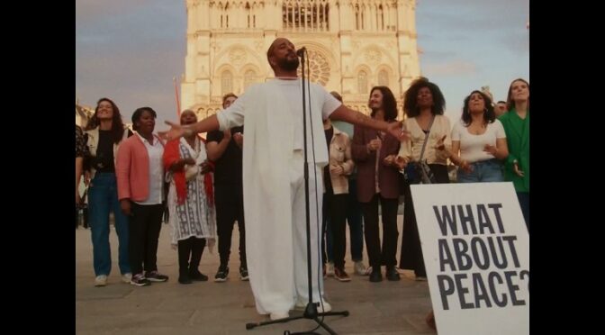 SLIMANE FROM FRANCE SINGS WHAT ABOUT PEACE