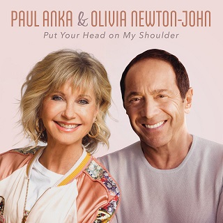 EUROVISION ARTIST OLIVIA NEWTON JOHN in duet with PAUL ANKA