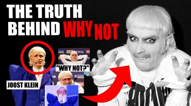 JOOST KLEIN FROM THE NETHERLANDS IS ASKING WHY NOT ON HIS NEW SONG