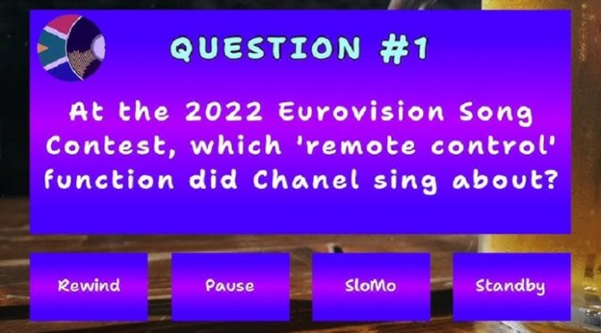 ESC COVERS EUROVISION PUB QUIZ – number 2