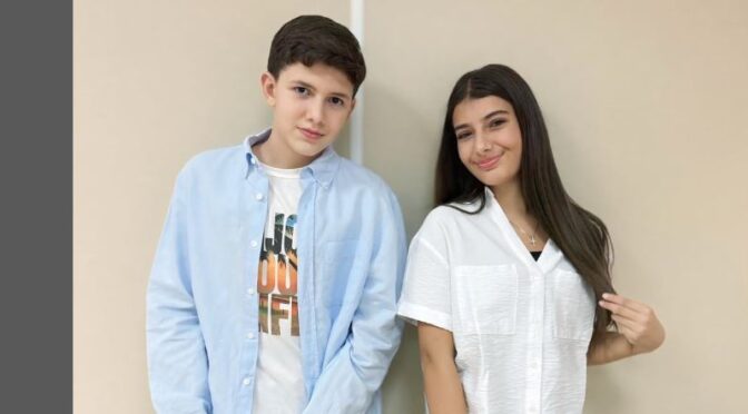 Rafaella Panteli & Christos Georgiou are ‘Away’ for Cyprus at the 2025 Junior Eurovision