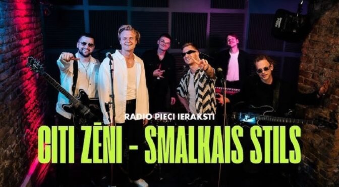 CITI ZENI FROM LATVIA HAS A NEW SONG AND VIDEO