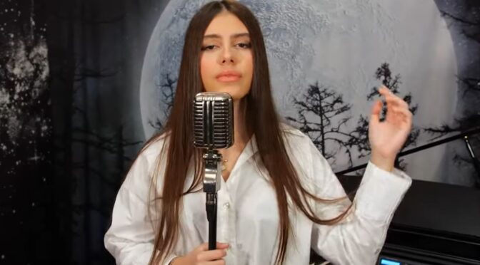 Kejtlin Gjata performs beautiful cover of ‘LA NOTTE’ by Arisa