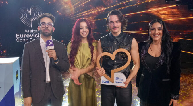 Aidan will represent Malta at the 2026 Eurovision Song Contest with “Bella”