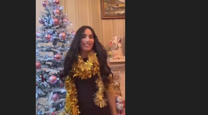 Sandra Gadelia sings ‘Santa Baby’ in time for Christmas in Georgia