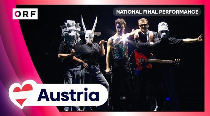 COVER DESIGNS FOR EUROVISION 2026 ENTRIES BY AI – AUSTRIA