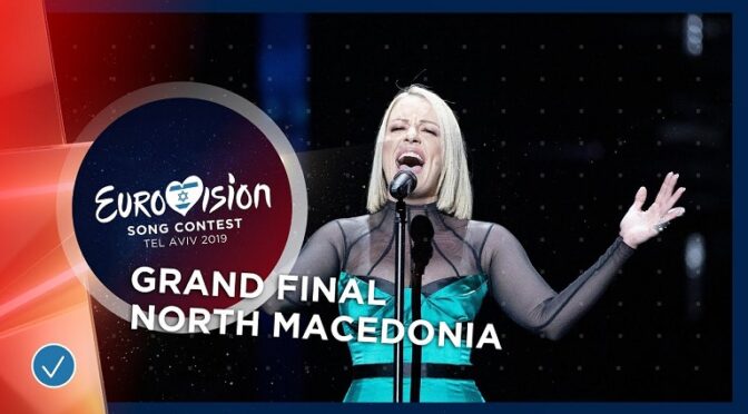 CELEBRATING 70 YEARS OF EUROVISION – SONG 32 – NORTH MACEDONIA