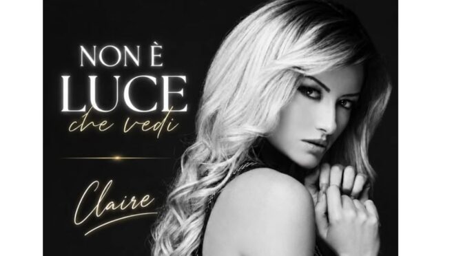 Claire releases new original song in Italian – ‘Non é luce che vedi’